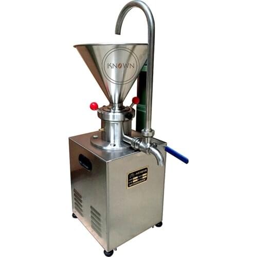 Best Selling JMC60 Peanut Butter Maker Machine Colloid Mill Paste Processing Equipment Price