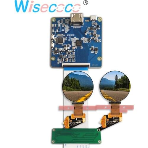 1.39 Micro Round OLED Display 400(RGB)*400 350 Brightness Amoled Screen With Mipi Controller Board