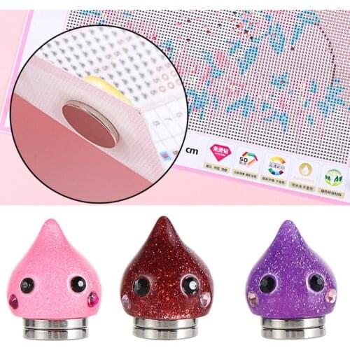 Multifunction Diamond Painting Tools Glitter Drop Magnet Cover Minders for Cross Stitch Parchment Paper DIY Crafts