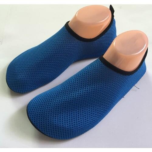 EU36~47 Large Size Men Women Beach Outdoor Swimming Shoes Summer Wading Shoes Comfort Breathable Air Mesh Flat Aqua Wading Shoes