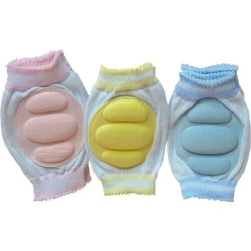 Baby Knee Pads Infant Toddlers Kneepads Protector Children Leg Warmers 3 Colors For Infant Girl And Boy KF008