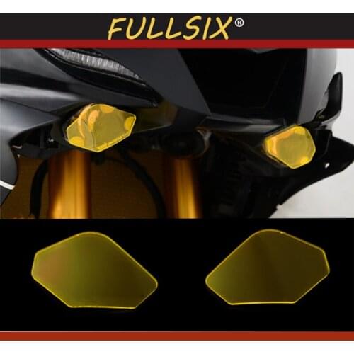 New Motorcycle headlight cover protection Front Headlight Cover Screen for YAMAHA MT10 FZ10 YZF-R1 YZF-R6 17-19 front lamp cover