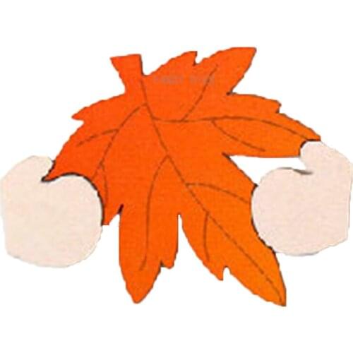 2021 New Maple leaf Cutting Die Mold Diy Scrapbook Decoration Wooden Knife Mould Suitable For Fustelle