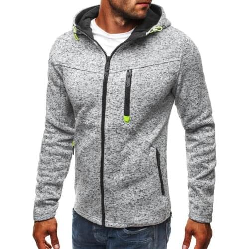 MRMT 2021 New Mens Hoodies Sweatshirts Casual Coat Jacquard Zipper for Male Solid Color Cardigan Hoodie Sweatshirt
