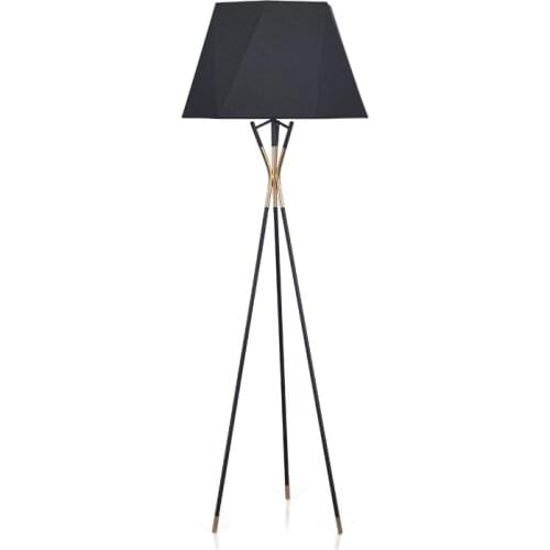 Modern LED Tripod Stand Floor Lamp with Lampshade for Bedroom Living Room Personal Office Loft Room Interior Design Decor Light