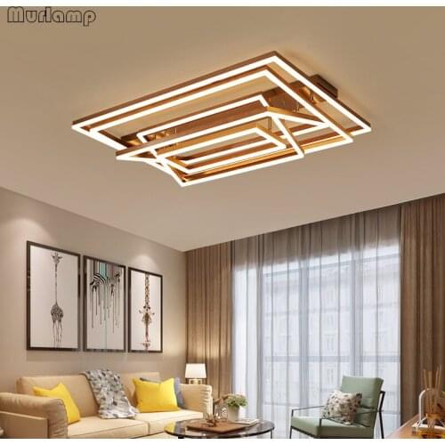 New modern led ceiling light for living room bedroom dining room aluminum body Indoor home indoor lamp lighting fixture