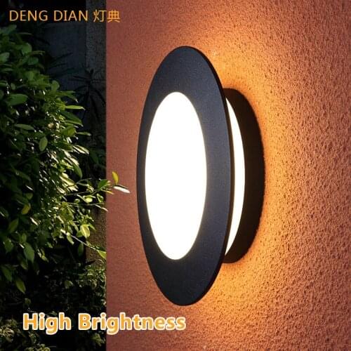 LED balcony Celling Lights outdoor Lighting Wall lamp Aluminum Garden wall light waterproof 15W 20W for aisle hallway corridor