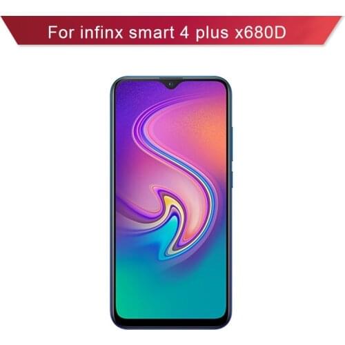High Quality LCD Screen For Infinix Smart 4 Plus X680D Full LCD Display Assembly Complete Touch Screen Digitizer Replacement