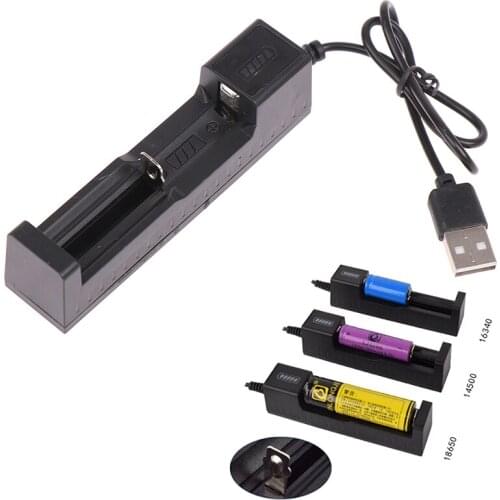 18650 Battery Charger USB Battery Adapter LED Smart Chargering for Rechargeable Batteries Li-ion 18650 26650 14500