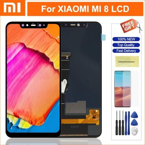 100% Tested Screen For Xiaomi Mi 8 Pro LCD Touch Screen Digitizer Assembly For Xiaomi Mi 8 Explorer m1807e8a Lcd Display