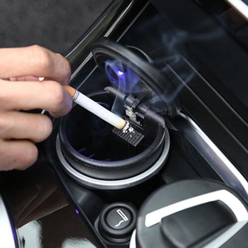 1 car LED ashtray for Ford Focus Fusion Escort Kuga Ecosport Fiesta Falcon EDGE/Explorer/EXPEDITION/EVOS/START/C-MAX/S-MAX/B-MAX