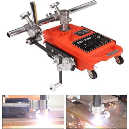 5-100mm Plasma Flame Cutting Machine Semi-automatic Welding Cutting Machine Dual Type Linear Flame Cutting Machine CG1-30