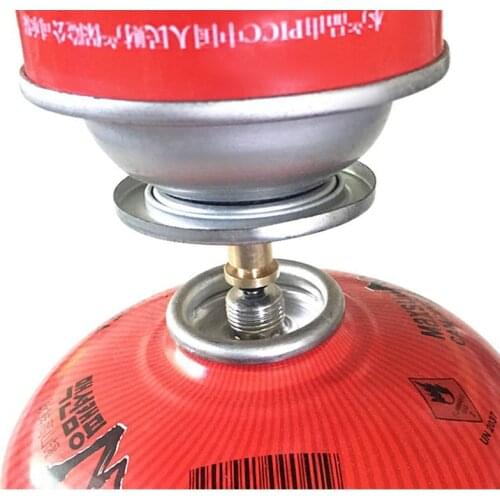 Picnic Gas Refill Adapter 1PCS Outdoor Camping Hiking Stove Gas Cylinder Tank Refill Adapter Practical Stove Accessory