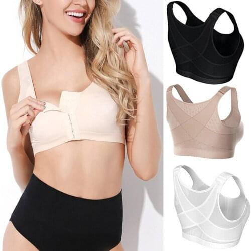 Bra Spring And Summer Seamless Sexy Front Button Bra Push Up Underwear Buckle Female Small Chest Workout Thin Bra 2021 New