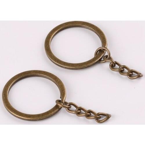 Diy Jewelry Accessories Key Ring Thicker Key Chain 10pcs