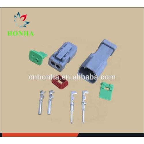 DT04-2P DT06-2S Auto 2 pin DT series Deutsch male and female Connector with terminals