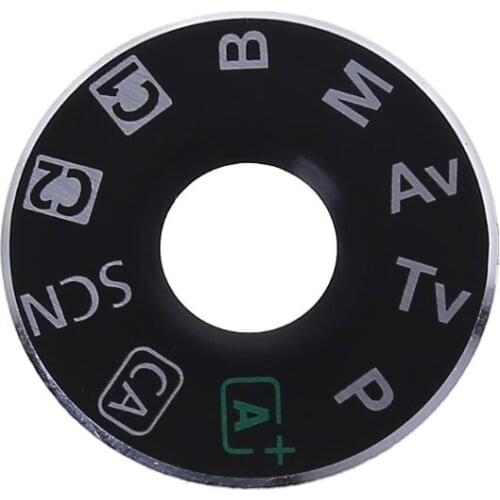 Camera Function Mode Dial Turntable Label Top Cover Button Unit Interface Cap Plate Repair Kit for Canon EOS 6D Cam