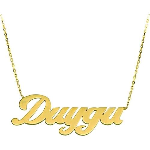 PERSONALIZED SILVER NECKLACE