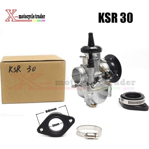 NEW Top Quality KSR 30 Carburetor MODEL KSR28 28mm CARBS KSR evolution KIT EVO carb For HONDA yamaha KTM Universal