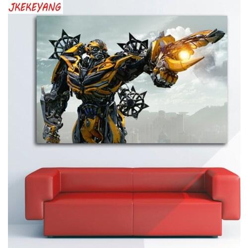 5D DIY square/round Diamond Painting Transformers bumblebee Cross Stitch Diamond Embroidery Pattern Rhinestone home decor J2744