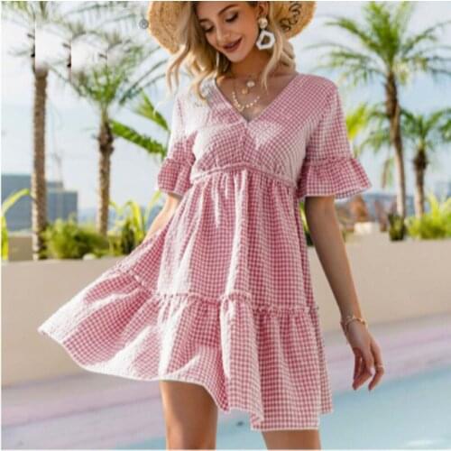 Летние платья с коротким рукавом Magiray China At AliExpress