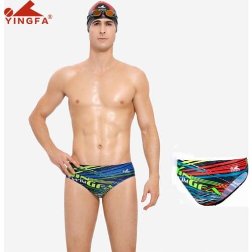 Swimwear Men Swimsuit Yingfa 2020 Maillot De Bain Boy Swim Suits Boxer Shorts Swim Trunks Chlorine Resistant Briefs купальник