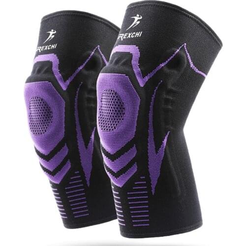 Black Purple Motorcycle Knee Pad Men Protective Gear Knee Gurad Knee Protector Motorbike Equipment Gear Motocross Riding Moto