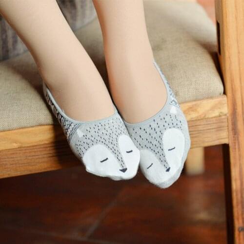 1Pair/lot Summer Wholesale Cute Lovely Cartoon Rabbit Cotton Socks For Women Girls Sock Fashion Slippers Ladies Ankle Meias