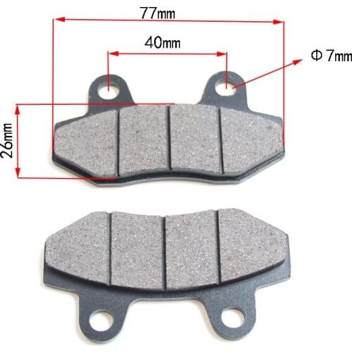 Good Quality Front Brake Pads Shoes For 50cc 110cc 125cc 140cc 150cc 160cc 175cc CRF KLX TTR GPX Pit Dirt Bikes
