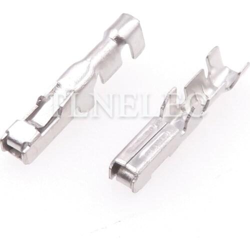 50pcs 1.5mm Wire Terminal DJ621-1.5A Automotive Wire Connector Plug Female Silver Crimp Wiring Harness Terminals