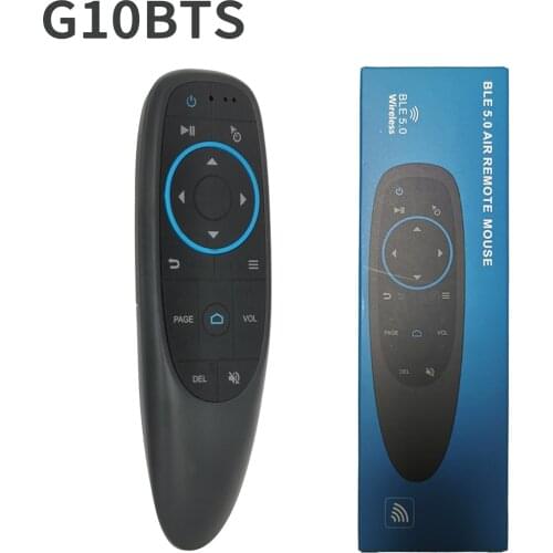 G10BTS Air Mouse IR Learning Gyroscope Bluetooth Wireless Infrared Smart Remote Control for Xiaomi Mi Box Android TV Box G10