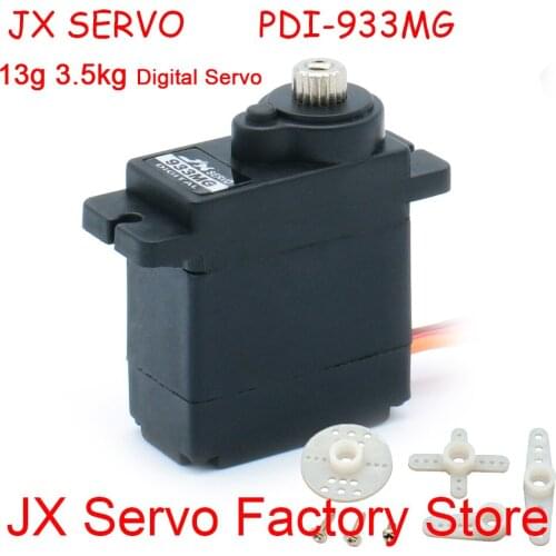 JX PDI-933MG 12g 3.5kg Steering Gear Digital Servo for 1/18 RC Car Truck Model Helicopter Robot parts Micro RC Servo
