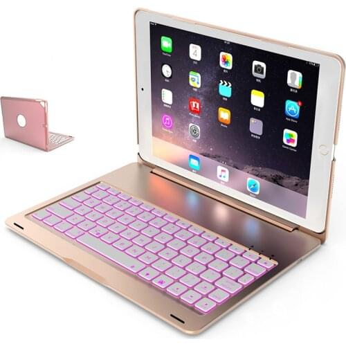 XXx BackLight Wireless Bluetooth Keyboard For iPad 10.2 inch 2019 Case Tablet Aluminum Alloy Stand Cover+Stylus