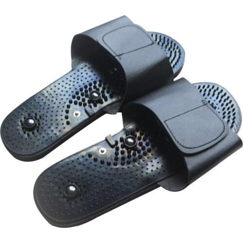 5 Pairs Foot Conductive MassageTherapy Treatment Device Magnetic Health Slippers For Tens Units 8 Magnets Resizable