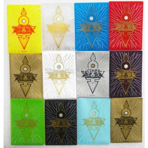 KMC 5 Packs/lot (250 pcs) YuGiOh Card protector Sleeves cards sleeves ZEXAL / 5DS / Board games 50 sleeves/bag free shipping