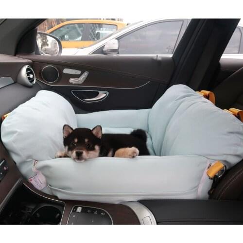 Pet Car seat protective PU Leather Bed Anti-dirty Waterproof Pad Dog Kennel Pet Mat Washable Detachable For Travel Pet Supply