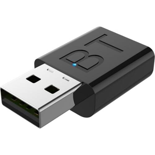 Wireless Handsfree Car kit USB Bluetooth Adapter 5.0 chip for Computer PC Receiver Transmitter MP3 music player for phone