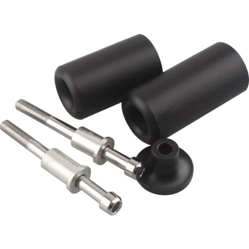 Motorcycle Black Frame Slider Anti Crash Frame Falling Protectors Parts Fit For Kawasaki ZX-6R/ ZX-6RR 2003-2004