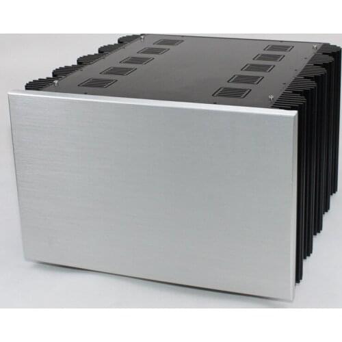 Size D425 W407 H260 All Aluminum Pure Rear Case Class A Chassis DIY Luxury Aluminum DIY Box WA80