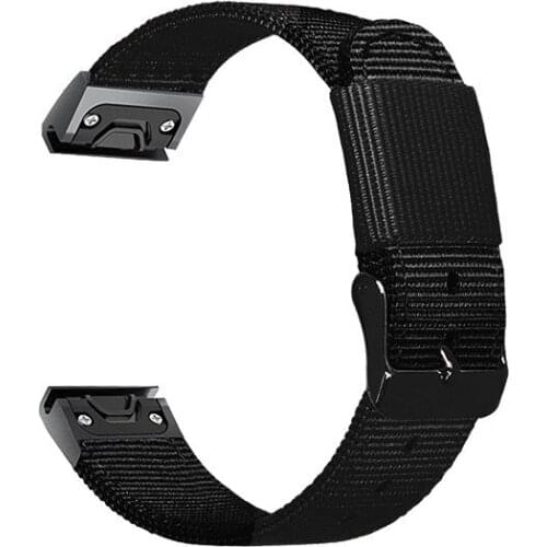 For Garmin Fenix 6x 5 5plus 5x 5S 6S Quick Fit Nylon Watch Band Strap Sports fenix 3 3hr Sport Bands Strap For Forerunner 935