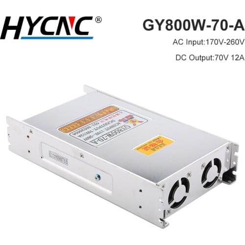 GY800W-70-A Motor Drive 70V 800W 12A Switching Power Supply Transformer CNC Laser Engraving Industrial Control Switch