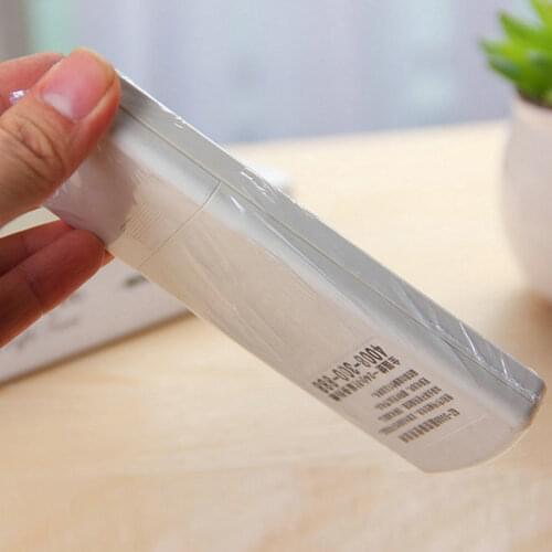 Organizer Sale Square Stocked 5 Pcs Heat Shrink Film Tv Air-conditioner Video Remote Control Protector Cover Hot Selling +v