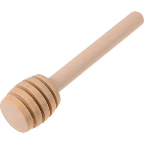 1pcs 8/16 Cm Long Handle Wood Honey Stir Bar Practical Honey Mixing Stick Jar Spoon Supplies For Coffee Milk Tea Kitchen Tool
