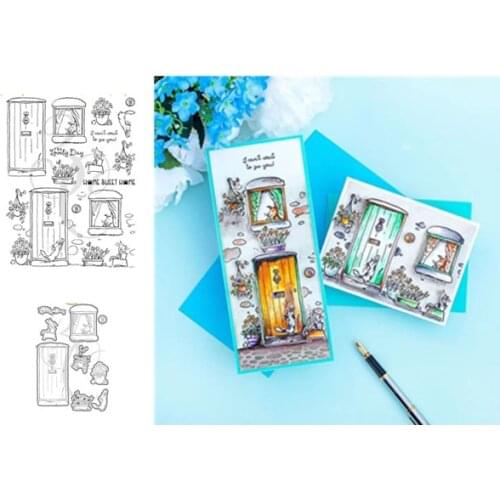 Lovely day Transparent Clear Stamps for DIY Scrapbooking/Card Making/Kids Christmas Fun Decoration Supplies