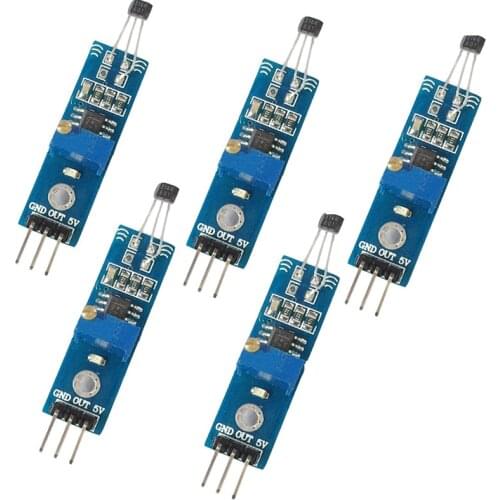 10pcs/lot Hall Sensor Module Hall Speed Counter Detection Sensor Module Magnetic Swich Counting Sensor For Arduino Smart Car