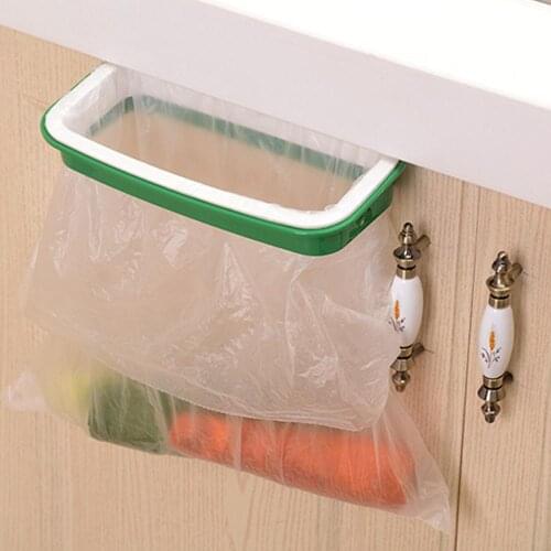 Hanging Garbage Bag Holder Kitchen Cupboard Convenient To Hang Garbage Bag Shelf Home Kitchen Accessories Multipurpose shelf