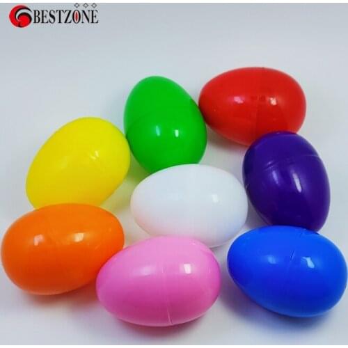 Colorful Plastic Easter Eggs 30Pcs Simulation Easter 1.57''*2.36'' Size for Kids Gift and Indoor Home Decoration Free Shipping