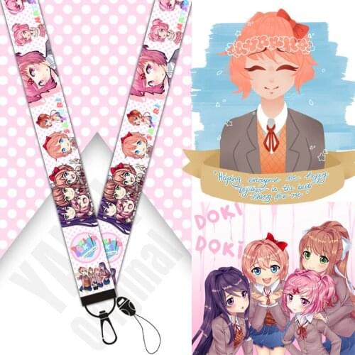 Mobile Phone Strap Cute Cartoon Lanyard Neck Strap Keys ID Card For iphone USB Badge Holder DIY Hang Rope Decoration Lanyards