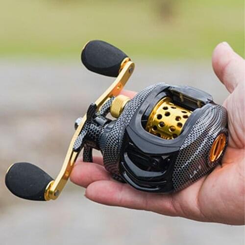Casting fishing-reel max drag 8kg magnetic all metal spool Baitcast reel force speed ratio7:2:1