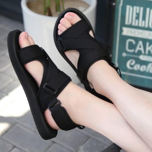 Roman Sandal Mens Summer New Style Outdoor Non-slip Breathable Men Fashion Trend Black Beach Shoes Casual Sandals Men